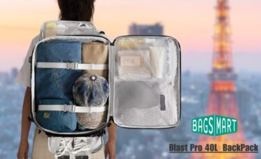 旅好きブロガーが見つけた、スーツケース級の収納力なのに登山級の背負心地「Blast Pro 40L BackPack」